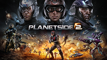PlanetSide 2 - A free-to-play open-world FPS that pits three factions against each other in a never-ending war.